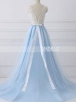 A-line Modest Prom Dresses,Princess Prom Dress,11941