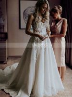 A-line Sweetheart Neck Wedding Dress,Stunning Bridal Dress for Wedding Photo Shoot,12142