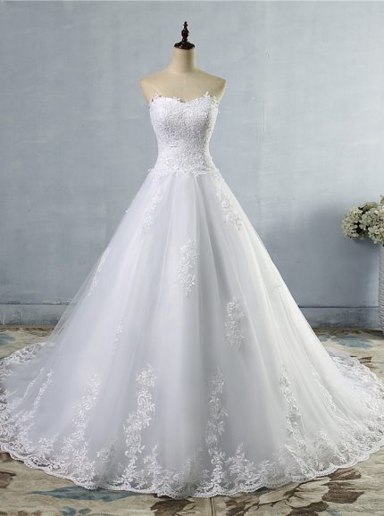 A-line Wedding Dresses,Sweetheart Bridal Dress,Princess Wedding Dress,11134
