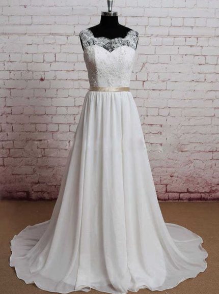 Elegant Wedding Dresses,Boho Wedding Dress,11577