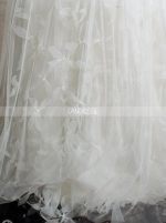 Empire Wedding Dresses,Tulle Wedding Dress,Pregnant Bridal Dress,11579