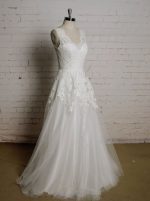 Ivory A-line Wedding Dresses,Princess Wedding Dress,11635
