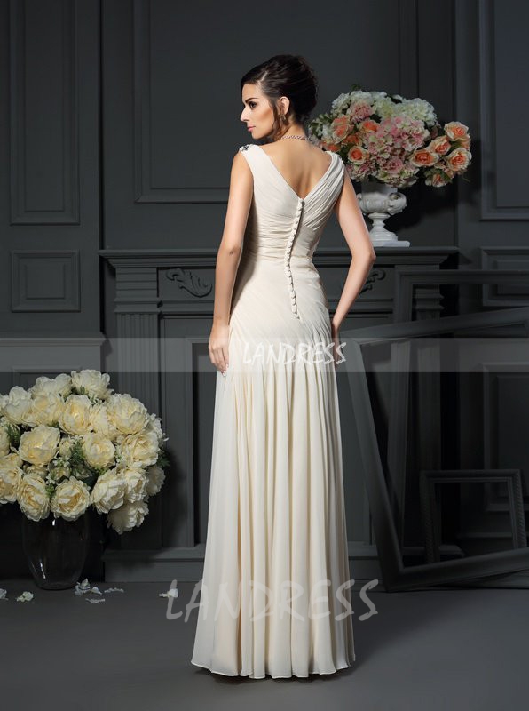 Ivory Mother of the Bride Dresses,Sheath Mother Dress,11743