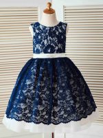 Lace Flower Girl Dresses,Ball Gown Girl Holiday Dresses,11858