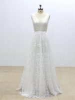 Lace Wedding Dresses,Full Length Bridal Dress,A-line Wedding Dress,11297
