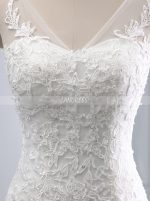 Mermaid Wedding Dresses,Lace Bridal Dress,11690