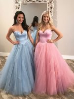 Princess Ball Gown Prom Dress,Tulle Sweet 16 Dresses,Classic Prom Gown,11212