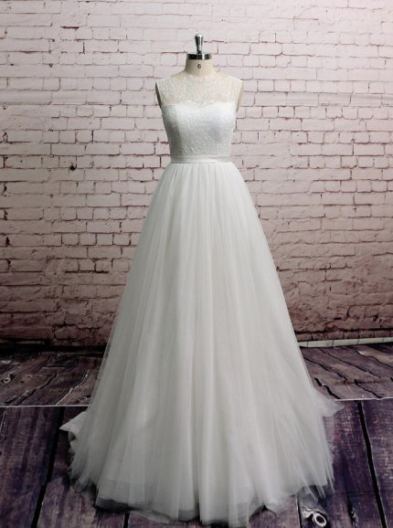 Princess Wedding Dresses,A-line Bridal Dress,Boho Wedding Dress,11582