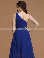 Royal Blue Bridesmaid Dresses,Beach Bridesmaid Dress,Asymmetrical Bridesmaid Dress,11326