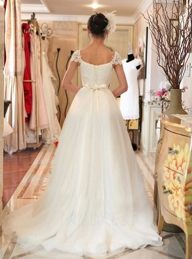 Sweetheart Wedding Dresses,Tulle Ball Gown Wedding Dresses,11644