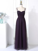 Tulle Bridesmaid Dresses with Straps,Long Fall Bridesmaid Dresses,11320