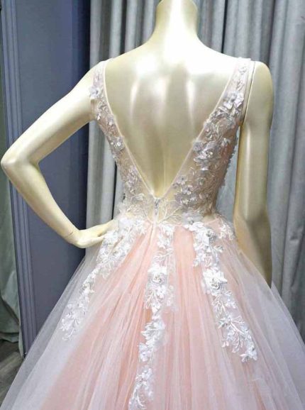 Tulle Prom Dress for Teens,Purple Evening Dress Princess,12055
