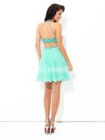 Two Piece Cocktail Dresses,Backless Homecoming Dress,11504
