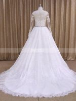 Wedding Dresses with Sleeves,Vintage Wedding Dress,11710